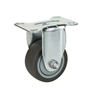 Bánh xe TPR xám D100 dẫn hướng