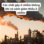 Các chất gây ô nhiễm không khí và cách giảm thiểu ô nhiễm