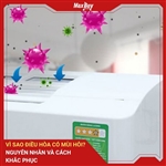 Vì sao điều hòa có mùi hôi? Nguyên nhân và cách khắc phục 