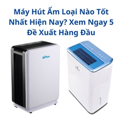 Máy Hút Ẩm Loại Nào Tốt Nhất Hiện Nay? Xem Ngay 5 Đề Xuất Hàng Đầu