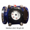 Đồng hồ đo nước chính hãng Merlion LXLC-50 phi 60