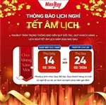 THÔNG BÁO: Lịch nghỉ Tết Nguyên Đán 2026