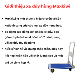 Các loại xe đẩy hàng Maxkiwi phổ biến trên thị trường
