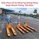 Khắc Phục Lỗi Xe Nâng Tay Không Nâng Được Nhanh Chóng, Tiết Kiệm