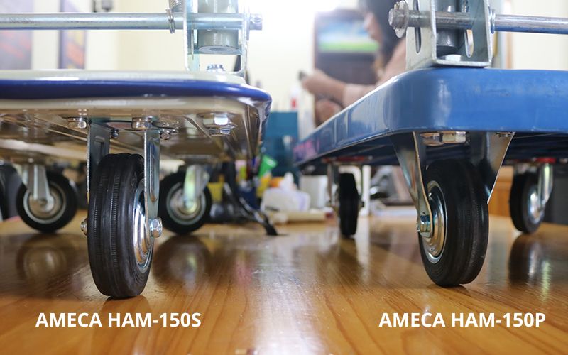 Bánh xe đẩy hàng Ameca HAM-150P và HAM-150S