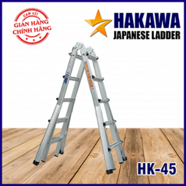 Thang nhôm chữ A Hakawa HK45