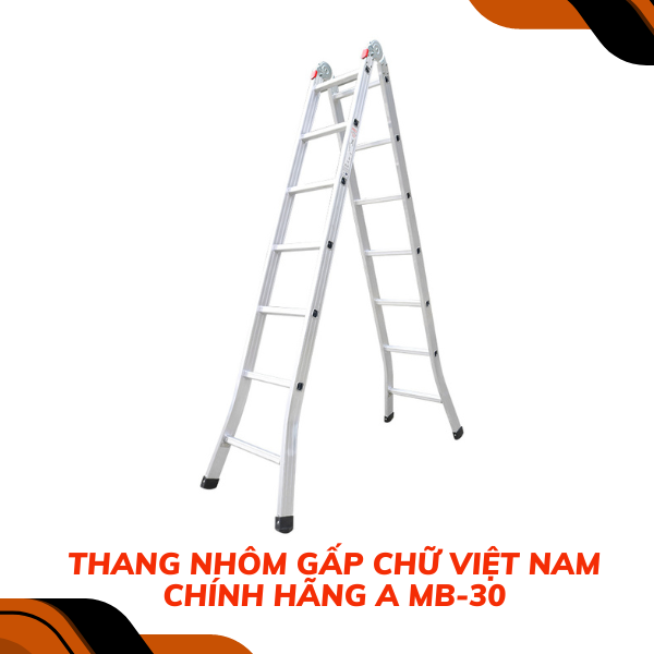 Thang nhôm chữ A Việt Nam chính hãng MB-25