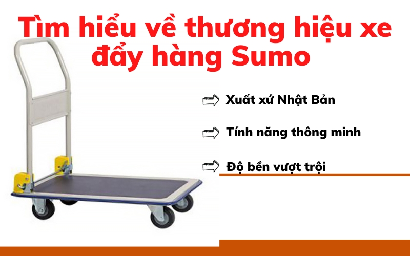 Tìm hiểu về thương hiệu xe đẩy hàng Sumo 