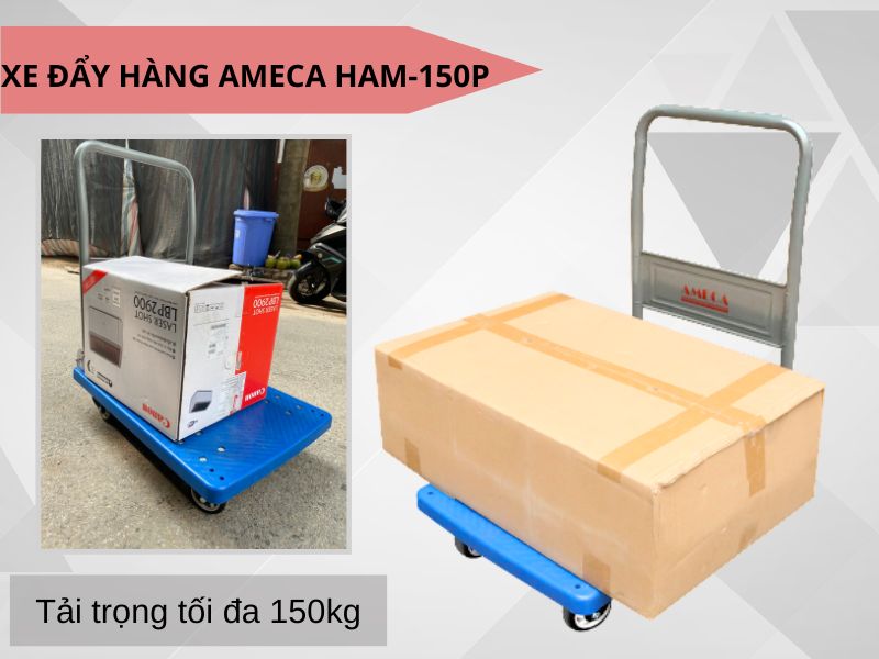 Xe đẩy hàng Ameca HAM-150P có tải trọng 150kg