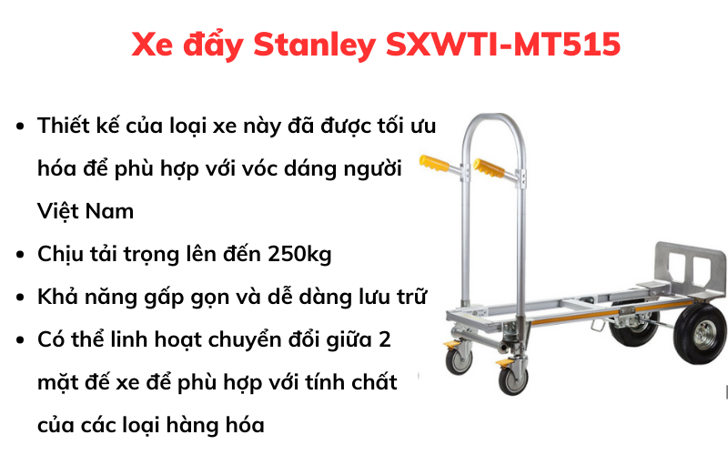 Xe đẩy Stanley SXWTI-MT515